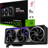 Asus rog astral geforce rtx 5080 oc grafische kaart (3x displayport, 2x hdmi 2.1, dlss 4)