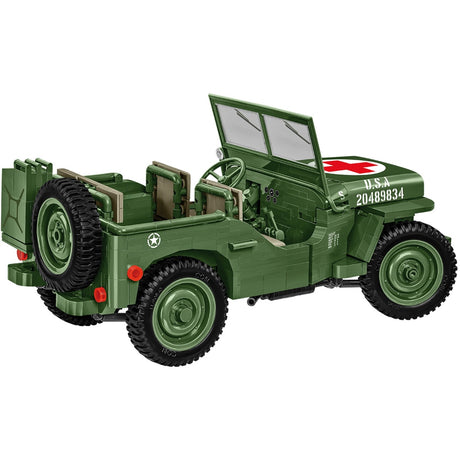 Cobi historical collection - willys mb medical constructiespeelgoed (schaal 1:12)