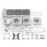 Sharkoon s60 argb waterkoeling (wit, 4-pin pwm)