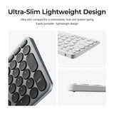 Keychron b4 pro-k1 toetsenbord (grijs, us lay-out (qwerty), scissor switches, 96%, abs keycaps, 2.4 ghz | bluetooth | usb)
