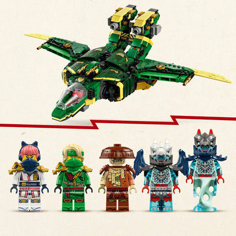 Lego ninjago 71845 lloyds vliegtuigmecha
