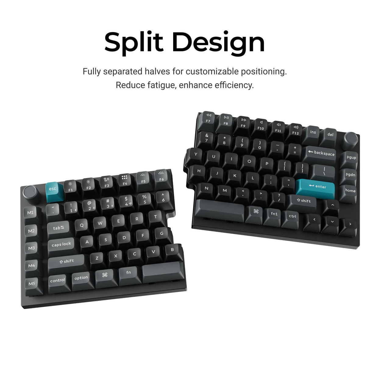 Keychron q11 ultra 8k wireless custom mechanical keyboard (zwart, us lay-out (qwerty), silk pom banana, 100%, rgb leds, ksa double-shot pbt, hot swap, 2.4ghz | bluetooth 5.2 | usb-c)