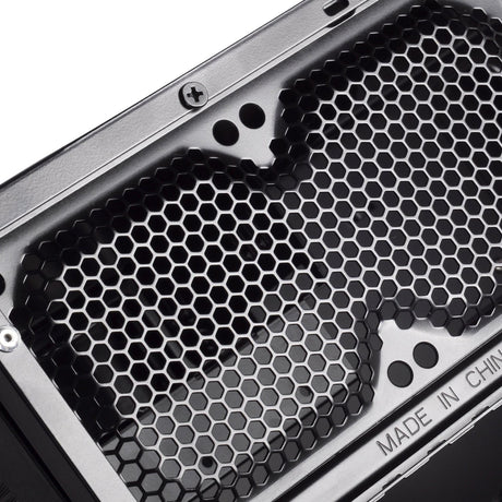 Silverstone sst-gd09b-c htpc behuizing (zwart | 1x usb-a | 1x usb-c)