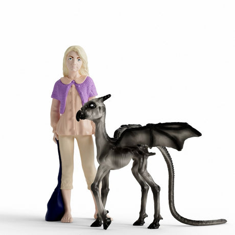 Schleich wizarding world - luna lovegood™ en terzieler - luna lovegood™ baby thestral - harry potter - 42636