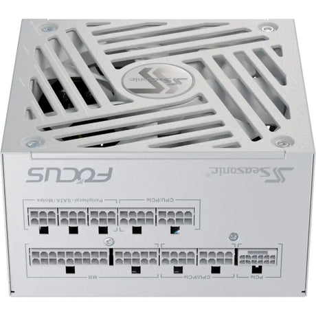 Seasonic focus-gx-750-v4 atx3.0 modulaire 750 watt voeding (wit, 1x 12vhpwr, 2x pcie)