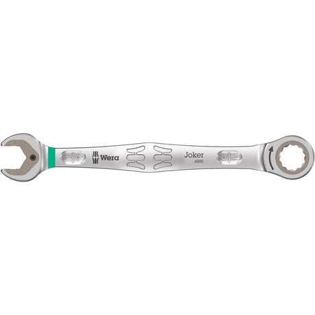Wera 9632 magneetstrip 6000 joker imperial 1 steek-ringratelsleutelset moersleutel (inch, 8‑delig)