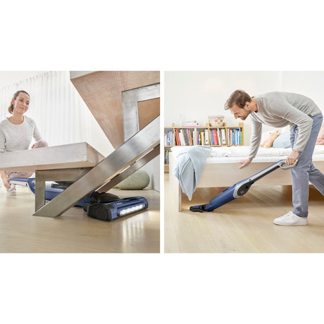 Bosch serie 4 draadloze steelstofzuiger flexxo gen2 28vmax (donkerblauw, 2 in 1)
