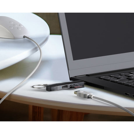 Icy box ib-cr203-cu3 3-in-1 kaartlezer (zwart)