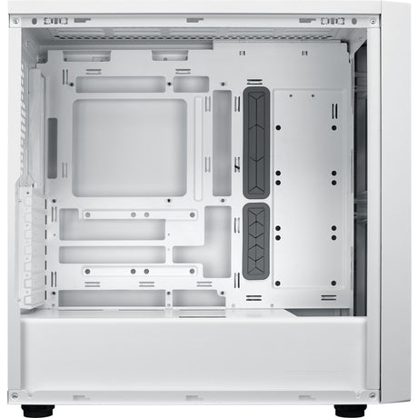 Cooler master masterbox 600 lite midi tower behuizing (wit | 2x usb-a | 1x usb-c | rgb | tempered glass)