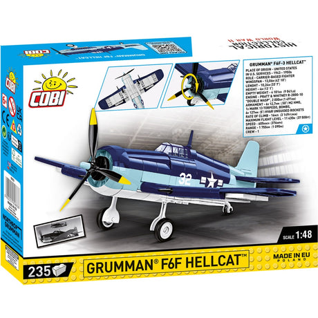 Cobi historical collection - grumman f6f hellcat constructiespeelgoed (schaal 1:48)