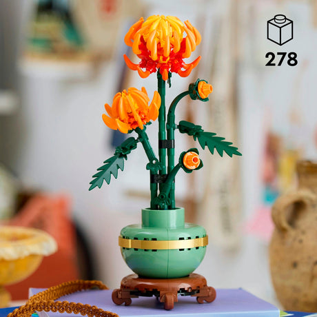 Lego icons chrysant - botanical collection - 10368