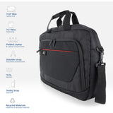 Act connectivity suburb schoudertas voor laptops tot 15,6 laptoptas (zwart)