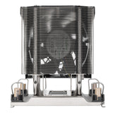 Silverstone sst-xe04-4677vb cpu-koeler (zwart, 4-pins pwm fan-connector)