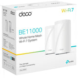 Tp-link deco be65 wifi 7 mesh tri-band 2-pack mesh router (wit, 2 stuks)