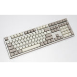 Ducky origin vintage, toetsenbord (grijs, us lay-out, cherry mx blue, hot swap, pbt double-shot keycaps)