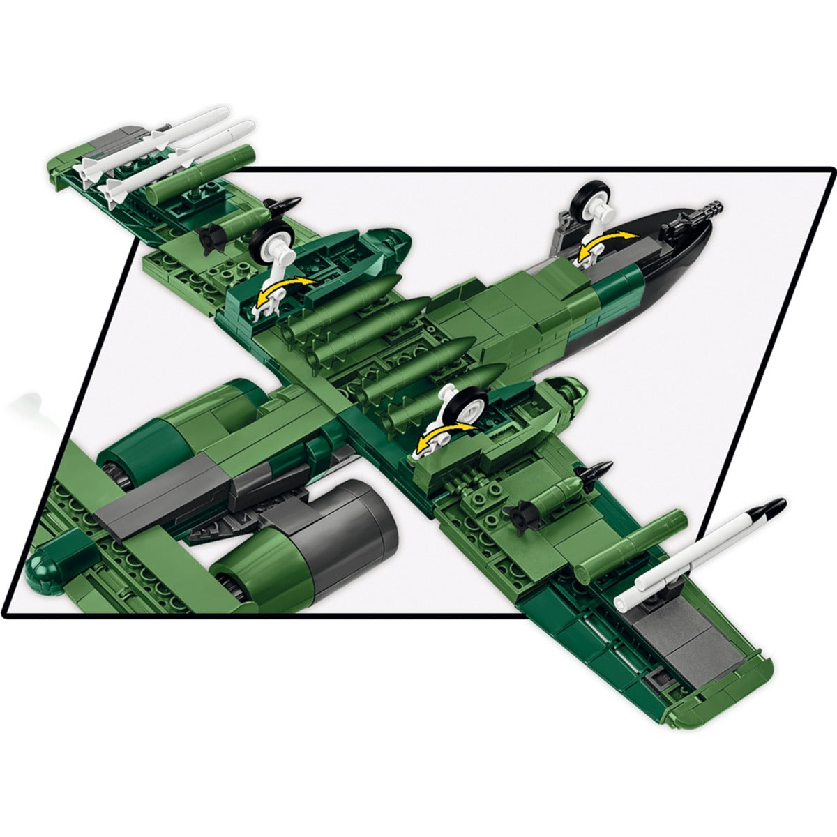 Cobi armed forces - a-10 thunderbolt ii warthog constructiespeelgoed (schaal 1:48)