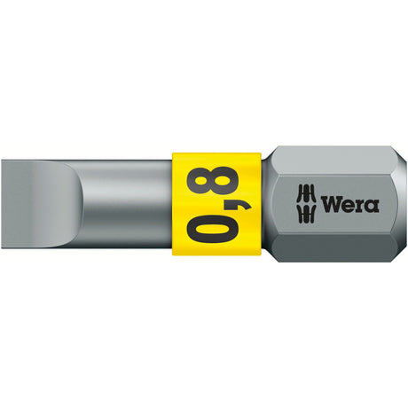Wera kraftform kompakt 838 ra s imperial set 1 bitset (zwart groen, 14‑delig)
