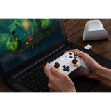 8bitdo ultimate 2 bluetooth controller (wit, pc, switch 2, bluetooth usb-c 2.4 ghz)
