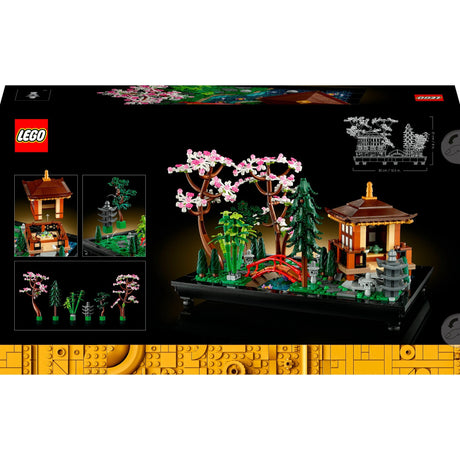 Lego icons rustgevende tuin botanisch mindfulness bouwpakket voor volwassenen - 10315