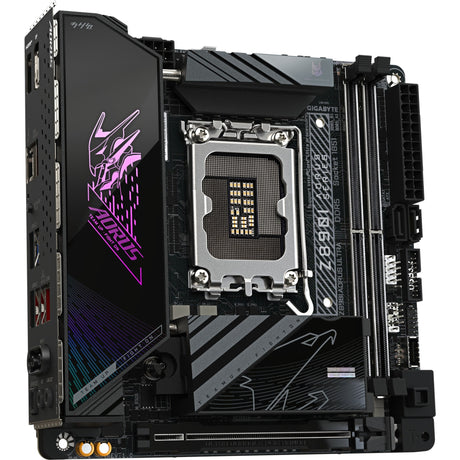 Gigabyte z890i aorus ultra socket 1851 moederbord (raid, 2.5gb-lan, wi-fi 7, bt, sound, mini-itx)
