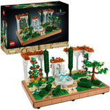 Lego icons tuin met fontein - 10359