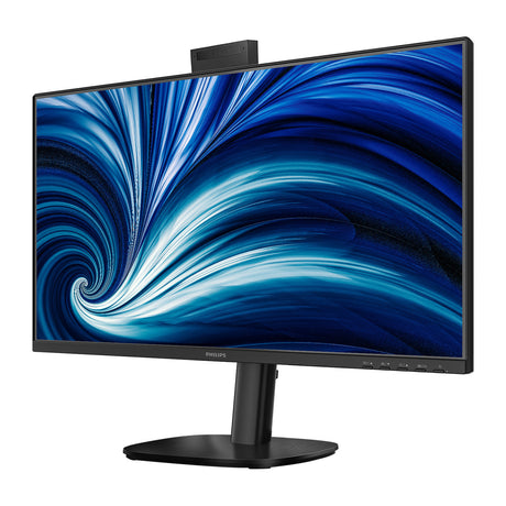 Philips 24b2u3301h 00 23.8 monitor (zwart, hdmi, displayport, usb-c, lan, audio, webcam, 120 hz)