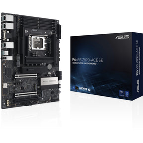 Asus pro ws z890-ace se socket 1851 moederbord (raid, 2.5gb-lan, 10gb-lan, sound, atx)