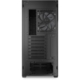 Sharkoon ak2 rgb midi tower behuizing (zwart | 2x usb-a | 1x usb-c | rgb | tempered glass)