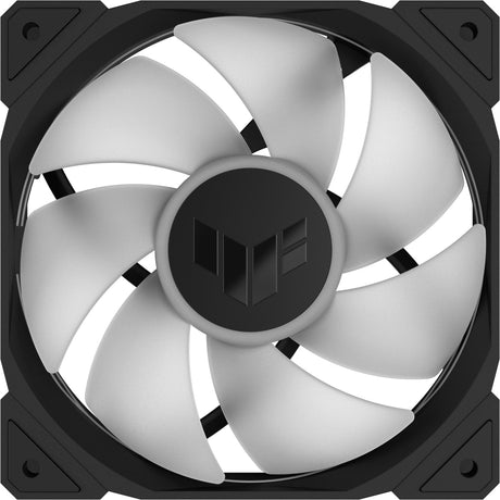 Asus tuf gaming tr120 argb case fan (zwart transparant, 120 x 120 x 28 mm)