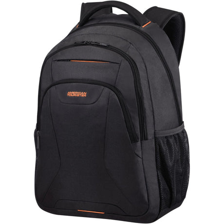 Samsonite american tourister at work rugzak 17.3 inch (zwart oranje)