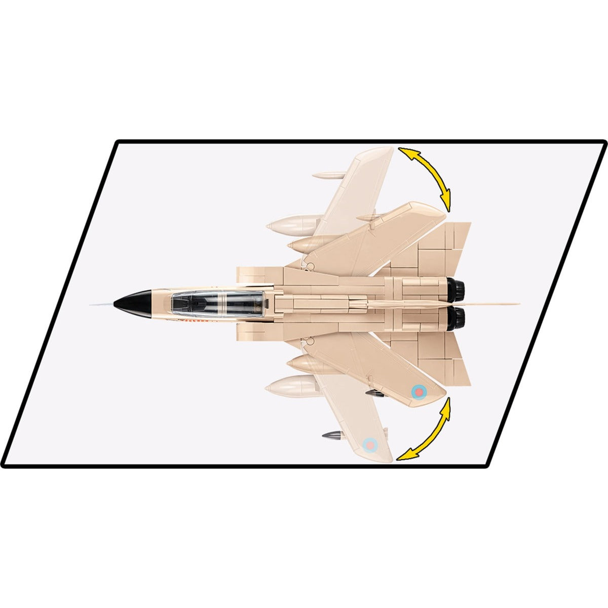 Cobi armed forces - panavia tornado gr.1 mig eater constructiespeelgoed (schaal 1:48)