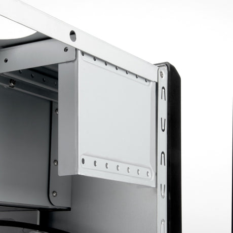 Silverstone sst-cs351 mini tower behuizing (zwart | 2x usb-a | 1x usb-c)