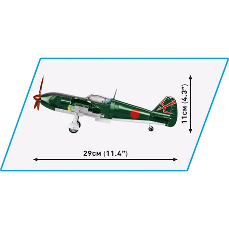 Cobi historical collection - kawasaki ki-61-i hien 'tony' constructiespeelgoed (schaal 1:32)