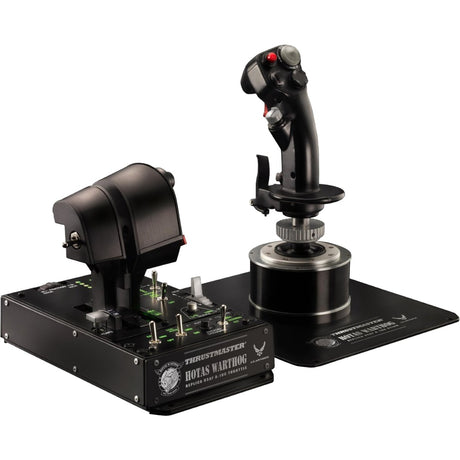 Thrustmaster hotas warthog joystick en throttle gaming hotas (zwart zilver, pc)