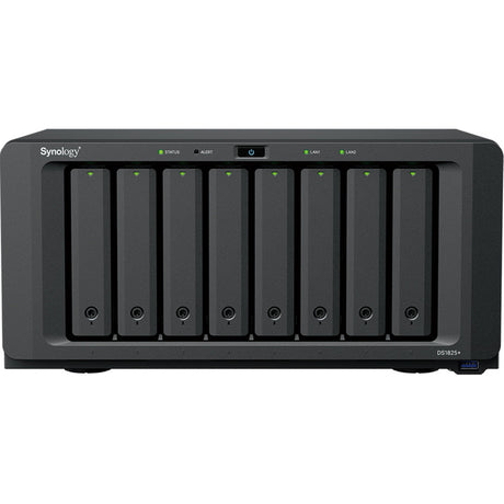 Synology diskstation ds1825+ nas (zwart, 2x lan, usb)