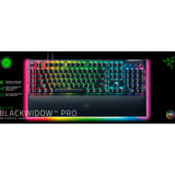 Razer blackwidow v4 pro, gaming toetsenbord (zwart, us lay-out, green, rgb leds, doubleshot abs)