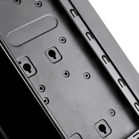 Silverstone sst-ps13b midi tower behuizing (zwart | 2x usb-a)