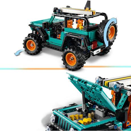 Lego technic 42227 jeep wrangler rubicon terreinwagen