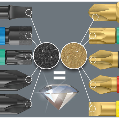 Wera bit-check diamond - bitset - 12-delig