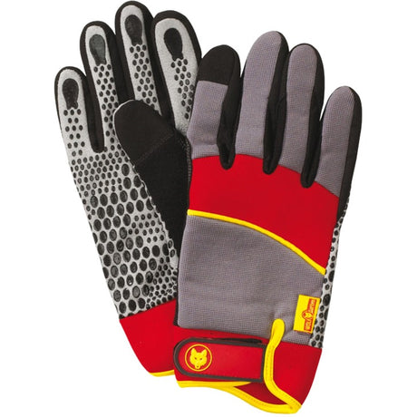 Wolf-garten machinehandschoen gh-m 10 - maat 10 - large - anti-slip coating - verstelbaar manchet - ademend materiaal m