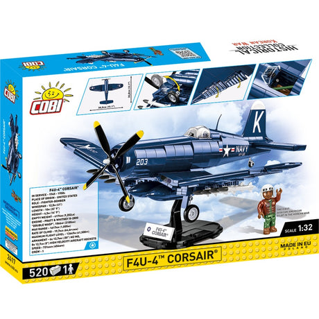 Cobi historical collection - f4u-4 corsair constructiespeelgoed (schaal 1:35)