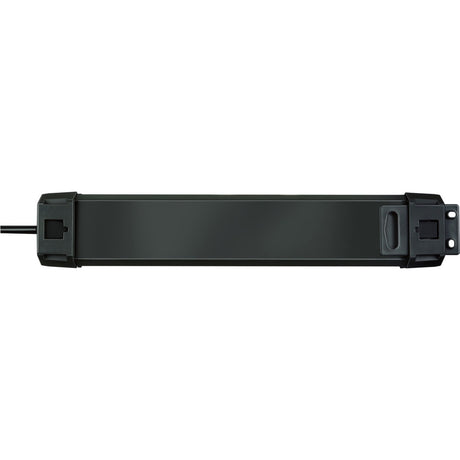 Brennenstuhl premium-line 60.000a stekkerdoos met overspanningsbeveiliging 4-voudig zwart 1,8m h05vv-f 3g1,5