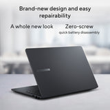 Asus expertbook b1 b1503cva-s73431x 15.6 laptop (zwart grijs | core i7-13620h | uhd graphics | 32 gb | 1 tb ssd)
