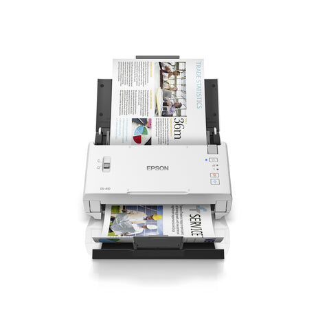 Epson workforce ds-410 feedscanner (wit zwart, usb 2.0)