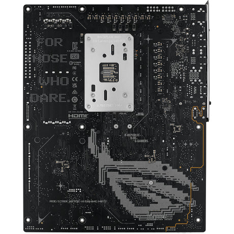 Asus rog strix x870e-h gaming wifi7 socket am5 moederbord (zwart, raid, 5gb-lan, wi-fi 7, bt, sound, atx)