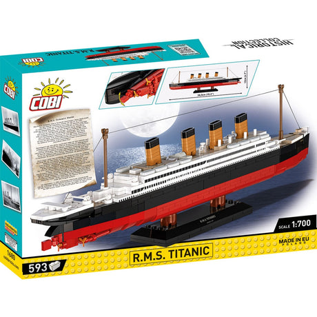 Cobi historical collection - r.m.s. titanic constructiespeelgoed (schaal 1:700)