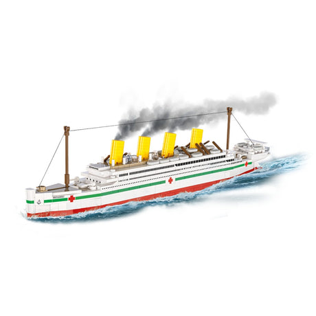 Cobi historical collection - h.m.h.s. britannic constructiespeelgoed (schaal 1:700)