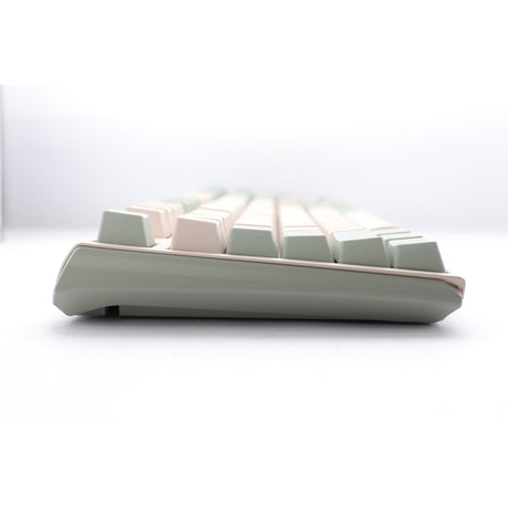 Ducky one 3 matcha, toetsenbord (crème groen, us lay-out, cherry mx brown, pbt double shot, hot swap)