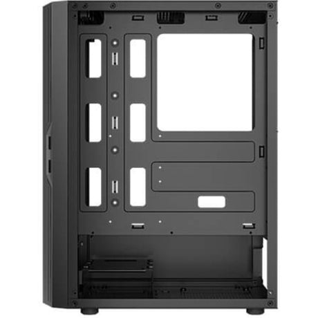 Antec ax20 midi tower behuizing (zwart | 3x usb-a | tempered glass)