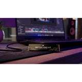 Corsair mp700 pro xt 4 tb ssd (zwart, pcie gen5 x4 nvme 2.0, m.2 2280, 3d tlc nand)
